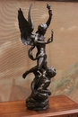 La victoire triomphante style Statue in Bronze, France 19th century