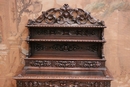 Hunt style Desk in Oak, France 19th century
