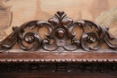 Hunt style Desk in Oak, France 19th century
