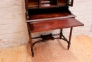 Renaissance style Desk in Walnut, France 19th century