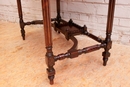 Renaissance style Desk in Walnut, France 19th century