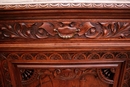 Breton style Cabinet in Oak, France 1900