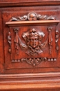 Renaissance style Bookcase in Oak, France 19th century