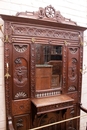 Breton style Hall tree  in Oak, France 1900