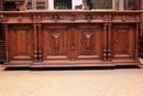 Henri II style Sideboard in Walnut, France 19th century