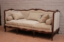 Louis XV style Sofa in Walnut, France 19th century