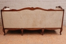 Louis XV style Sofa in Walnut, France 19th century