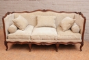 Louis XV style Sofa in Walnut, France 19th century