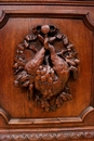 Hunt style Cabinet in Oak, France 19th century
