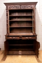 Hunt style Cabinet in Oak, France 19th century