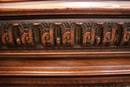 Renaissance style Sideboard in Walnut, France 19th century