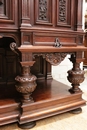 Renaissance style Sideboard in Walnut, France 19th century