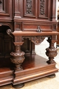 Renaissance style Sideboard in Walnut, France 19th century