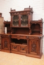 Renaissance style Cabinet in Walnut, France 19th century