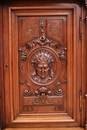 Renaissance style Cabinet in Walnut, France 19th century