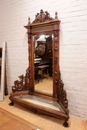 Renaissance style Planter in Walnut, italie 19th century