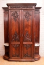 Regency style Armoire in Oak, Belgium 19th century