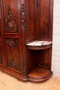 Regency style Armoire in Oak, Belgium 19th century