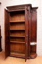 Regency style Armoire in Oak, Belgium 19th century