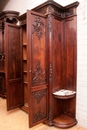 Regency style Armoire in Oak, Belgium 19th century