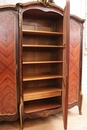 Louis XV style Armoire in rosewood and bronze, France 19th century