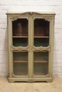 Louis XVI style Bookcase in paint wood, France 1900