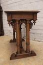 Renaissance style Desk table in Walnut, France 19th century