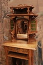 Art Nouveau style Cabinet in Walnut, France 1900