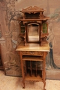 Art Nouveau style Cabinet in Walnut, France 1900