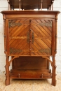 Gothic style Cabinet in Walnut, France 19th century