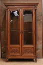 Henri II style Bookcase in Walnut, France 19th century