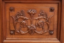 Henri II style Bookcase in Walnut, France 19th century