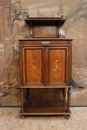 Henri II style Cabinet in Walnut, France 1900