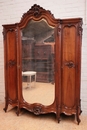 Louis XV style Armoire in Walnut, France 19th century
