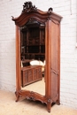 Louis XV style Armoire and bed in Walnut, France 19th century