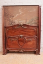 Louis XV style Bed in mahogany, France 19th century