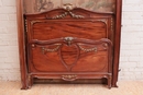 Louis XV style Bed in mahogany, France 19th century