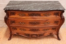 Louis XV style Bedroom in Walnut, France 19th century
