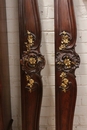 Louis XV style Bedroom in rosewood and bronze, France 19th century