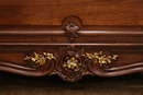 Louis XV style Bedroom in rosewood and bronze, France 19th century