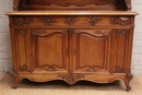 Louis XV style Cabinet in mahogany, France 19th century