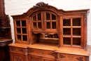 Louis XV style Cabinet in Walnut, France 1920