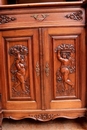 Louis XV style Cabinet in Walnut, France 1920