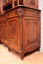 Louis XV style Cabinet in Walnut, France 1920