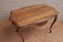 Louis XV style Center table in Walnut, France 19th century