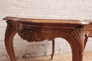 Louis XV style Center table in Walnut, France 19th century