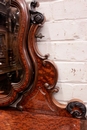 Louis XV style Chest secretary commode in rosewood and maple, France 19th century