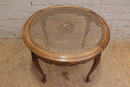 Louis XV style Coffee table in Oak, Belgium 1900