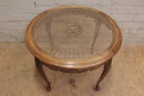 Louis XV style Coffee table in Oak, Belgium 1900