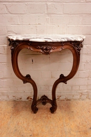 Louis XV Console in walnut